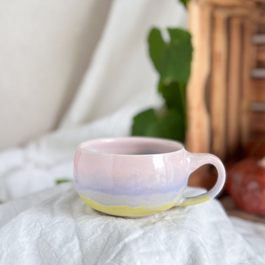 Lemon Candy Sky Cappi Mug #2