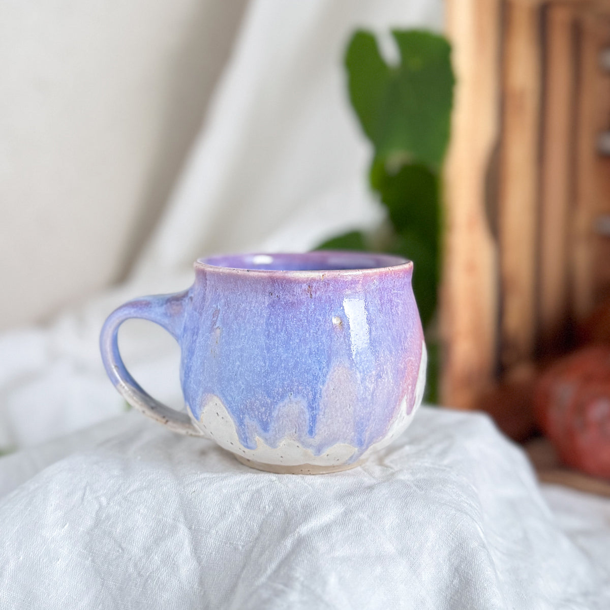 Blueberry Milk Cauldron Mug #1