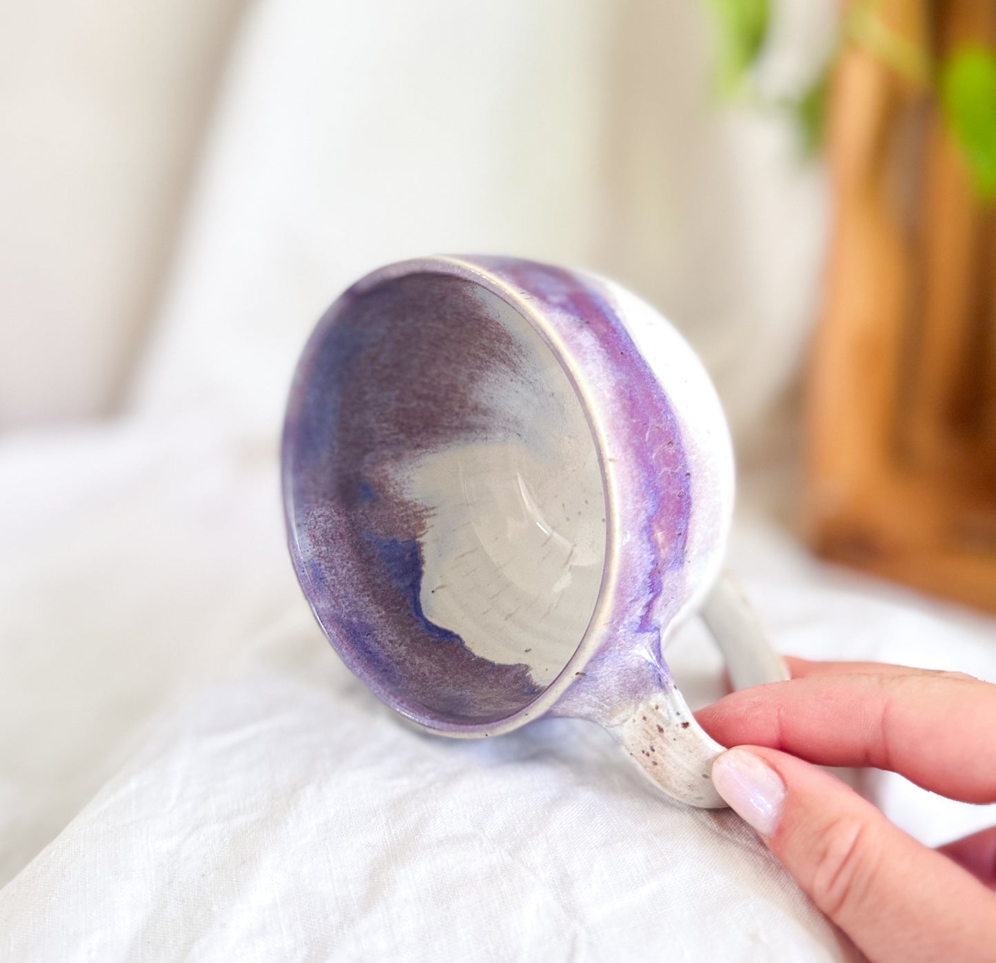 Blueberry Milkshake Cappi Mug #1