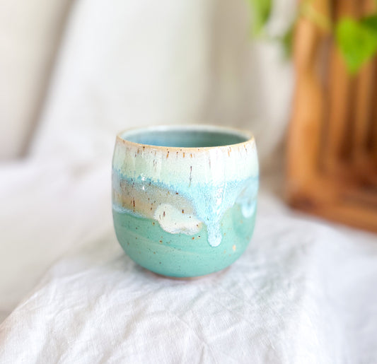 Seafoam Thumb Cup #2