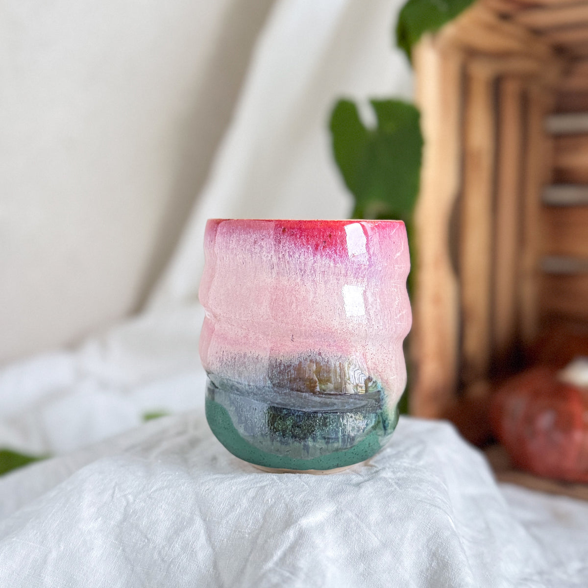 Raspberry Forest Ice Tea Tumbler #3