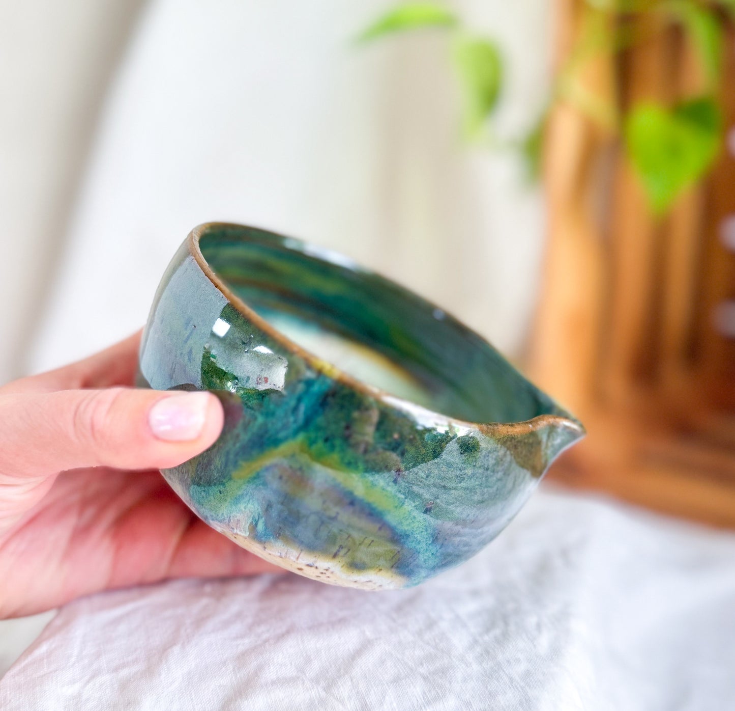 Moss Fairy Mixing Bowl #4