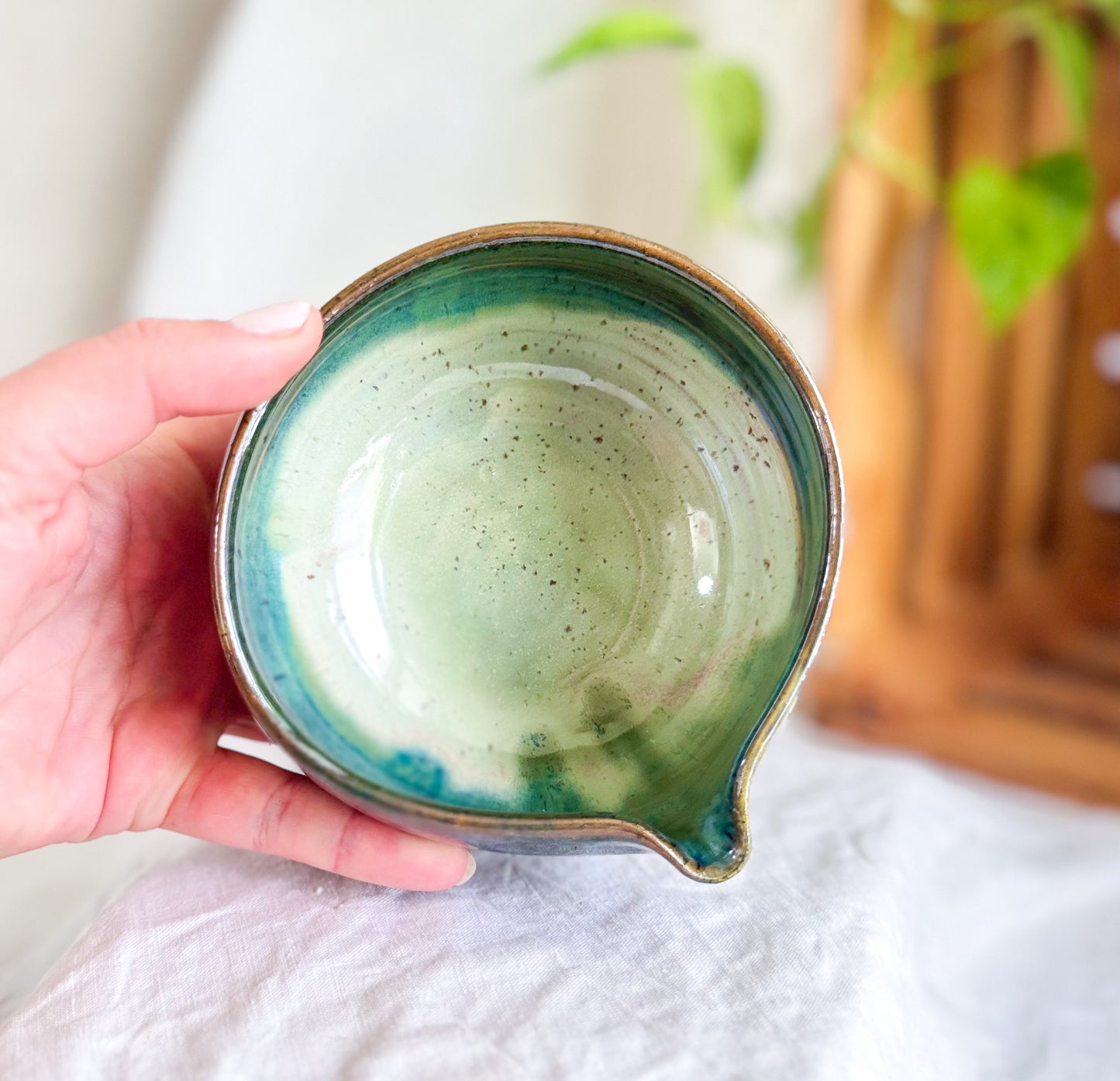 Moss Fairy Mixing Bowl #4