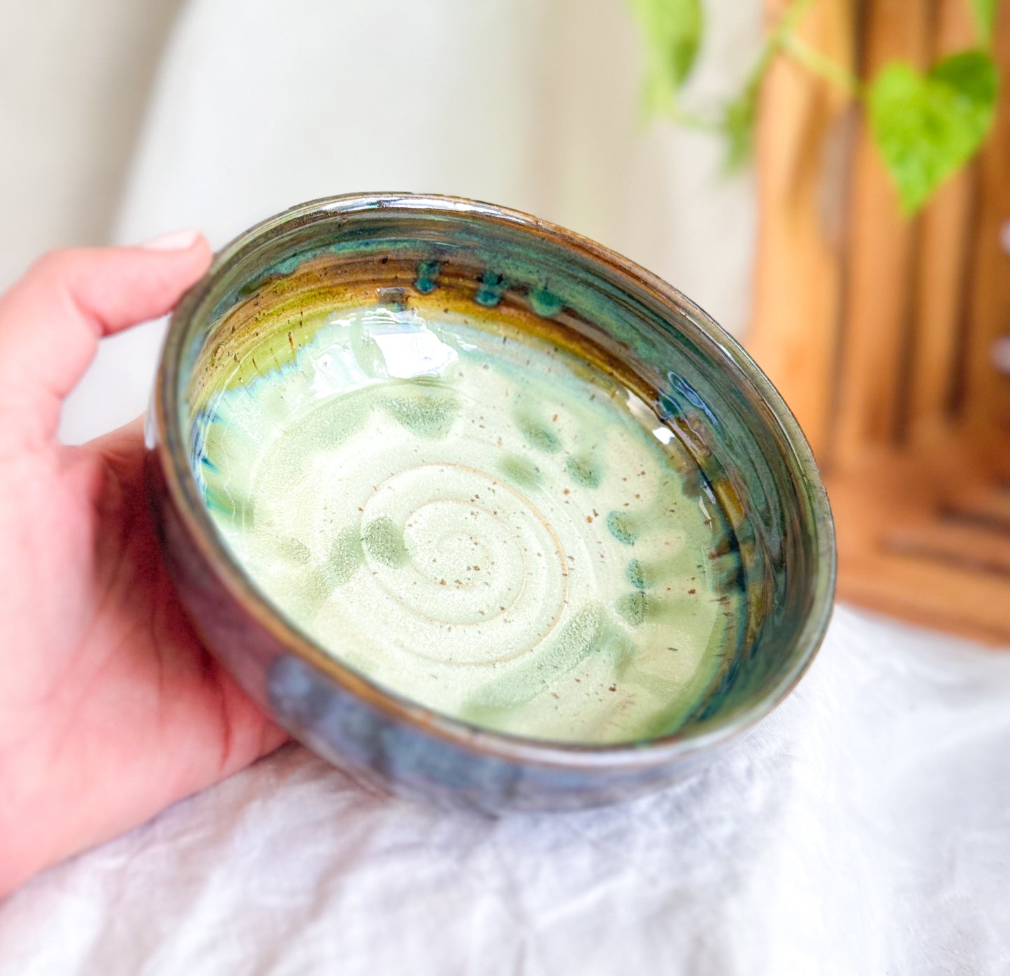 Moss Fairy Side Plate #7