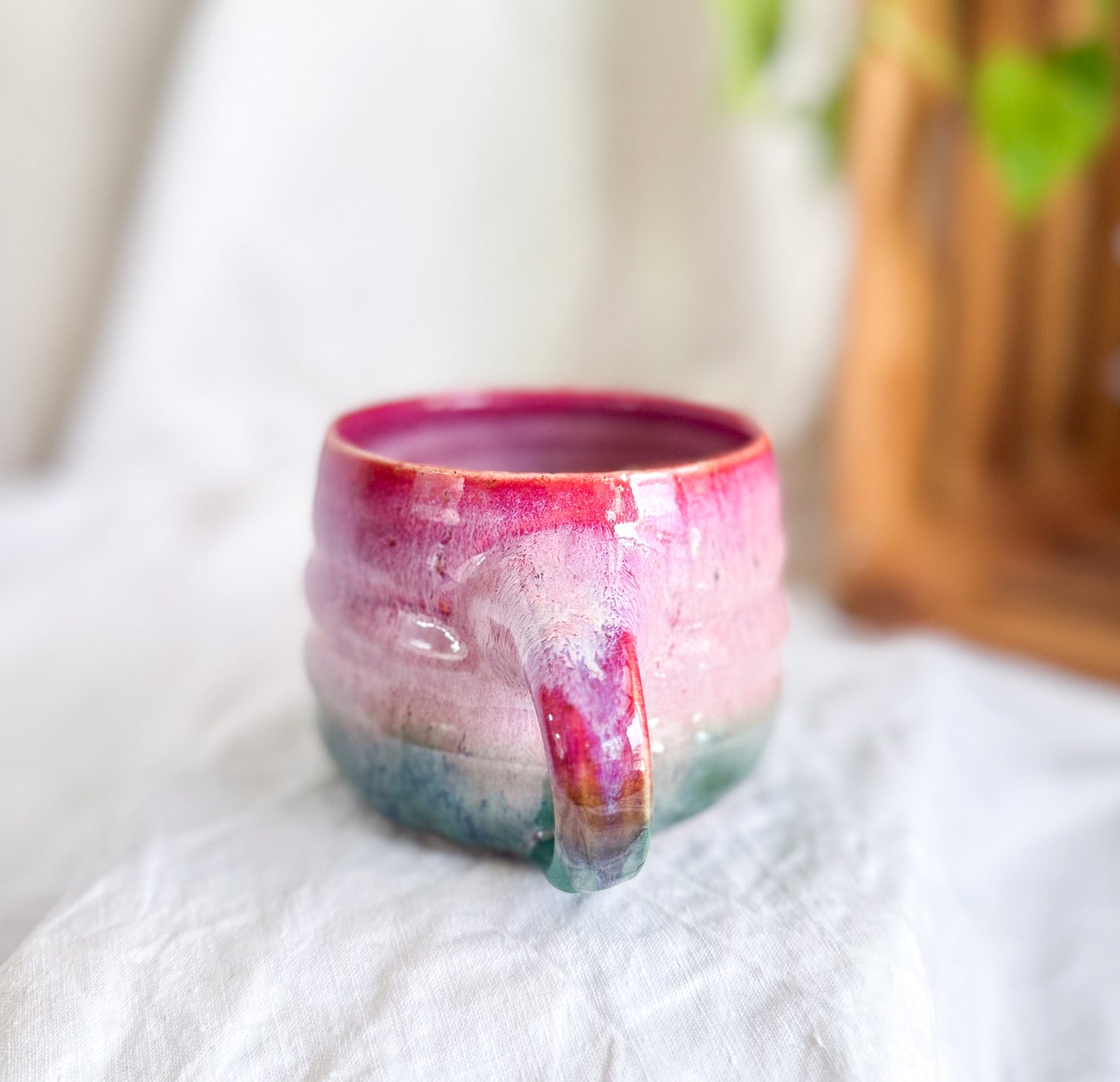 Raspberry Forrest Manou Mug #2