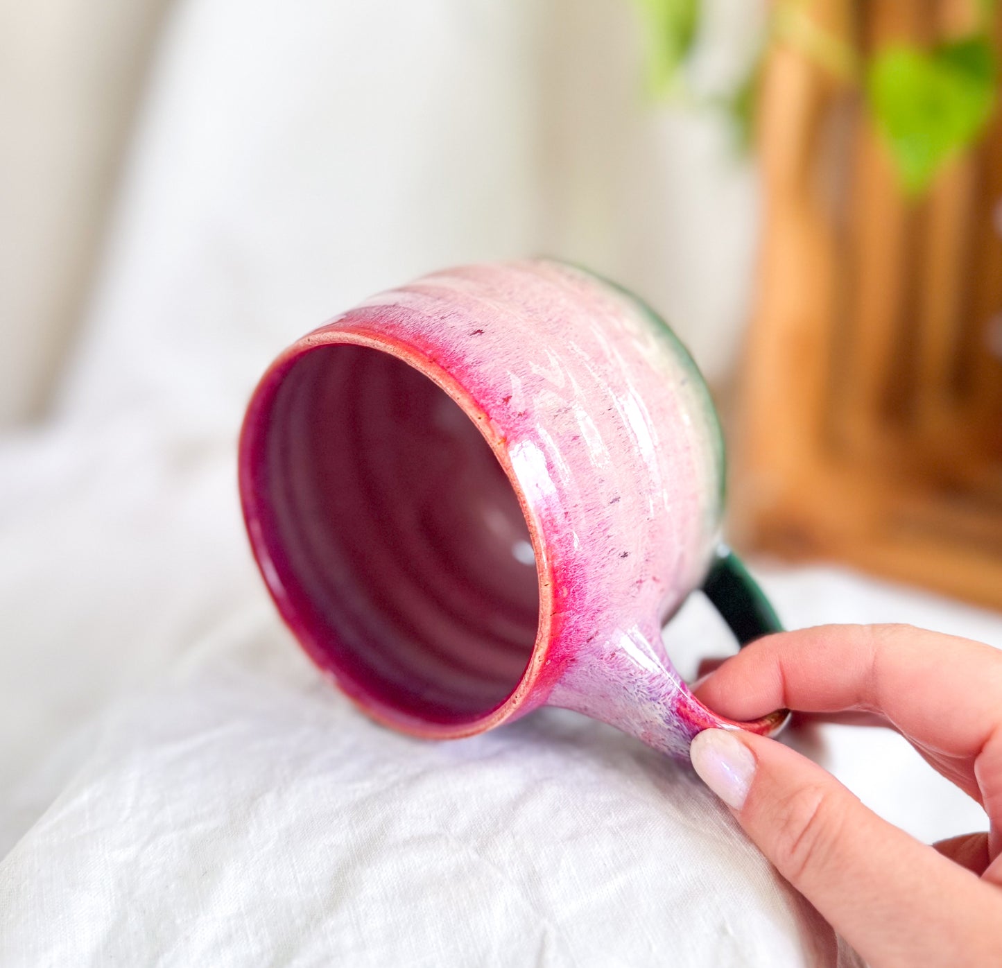 Raspberry Forrest Manou Mug #2