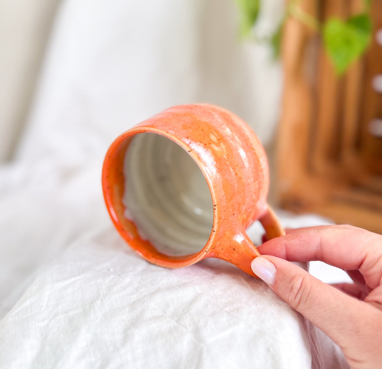 Tangerine Sorbet Manou Mug #1