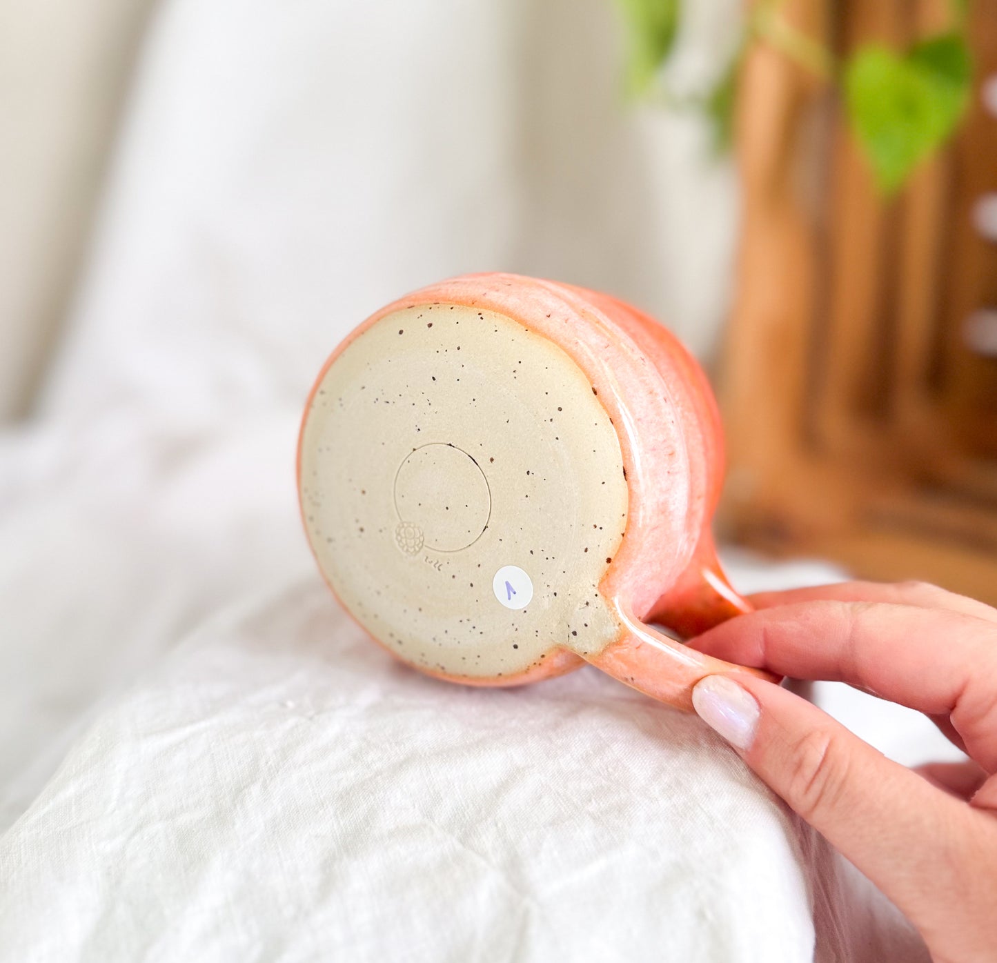Tangerine Sorbet Manou Mug #1
