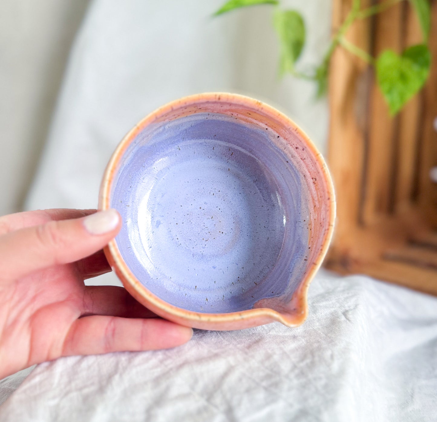 Peach Haze Mixing Bowl #3