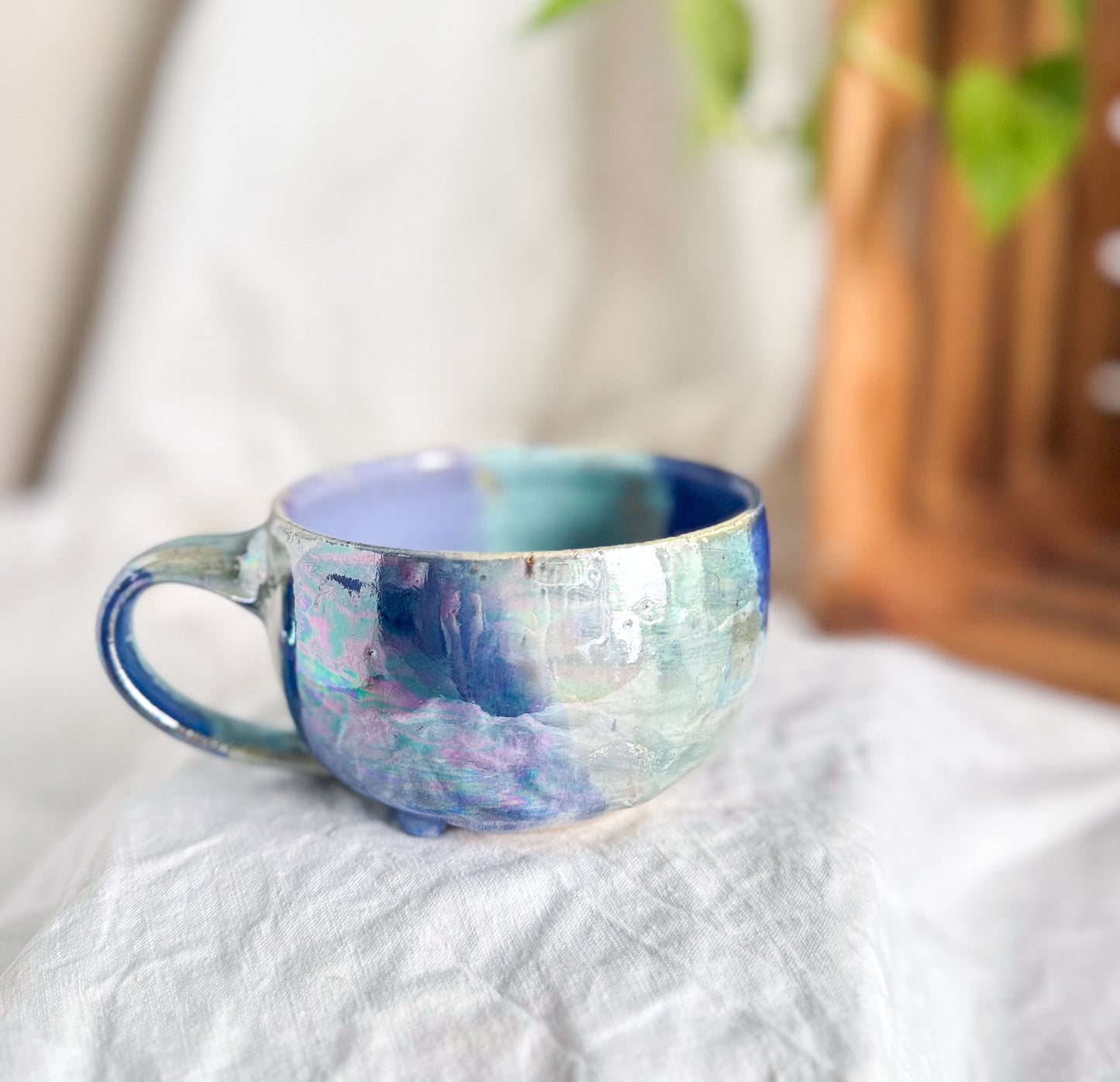 Rainbow Storm Cappi Mug #3