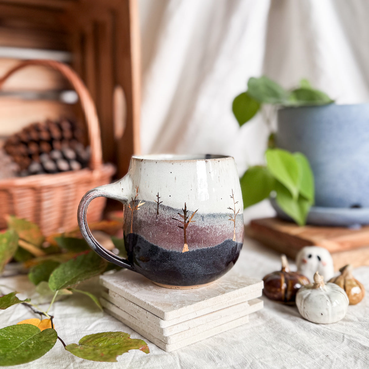 Golden Black Forest Tall Lotti Mug #1