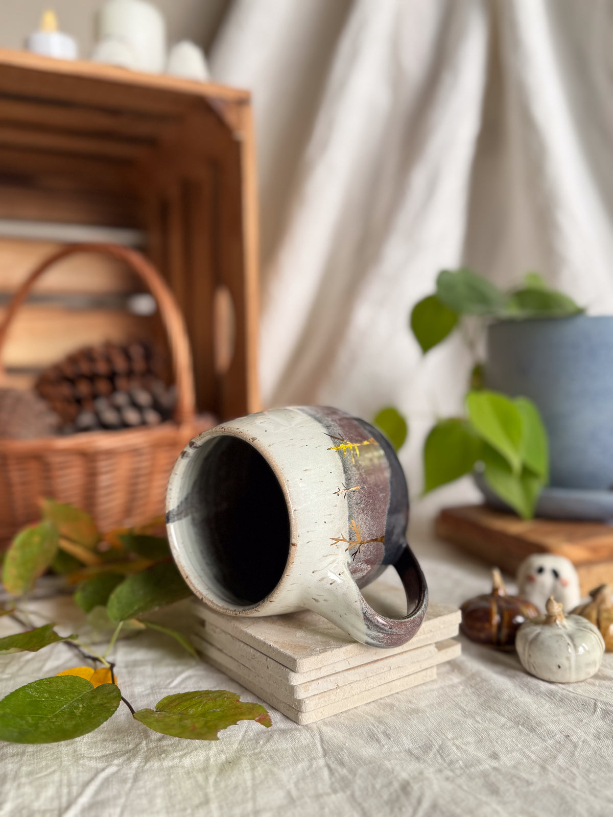 Golden Black Forest Tall Lotti Mug #1