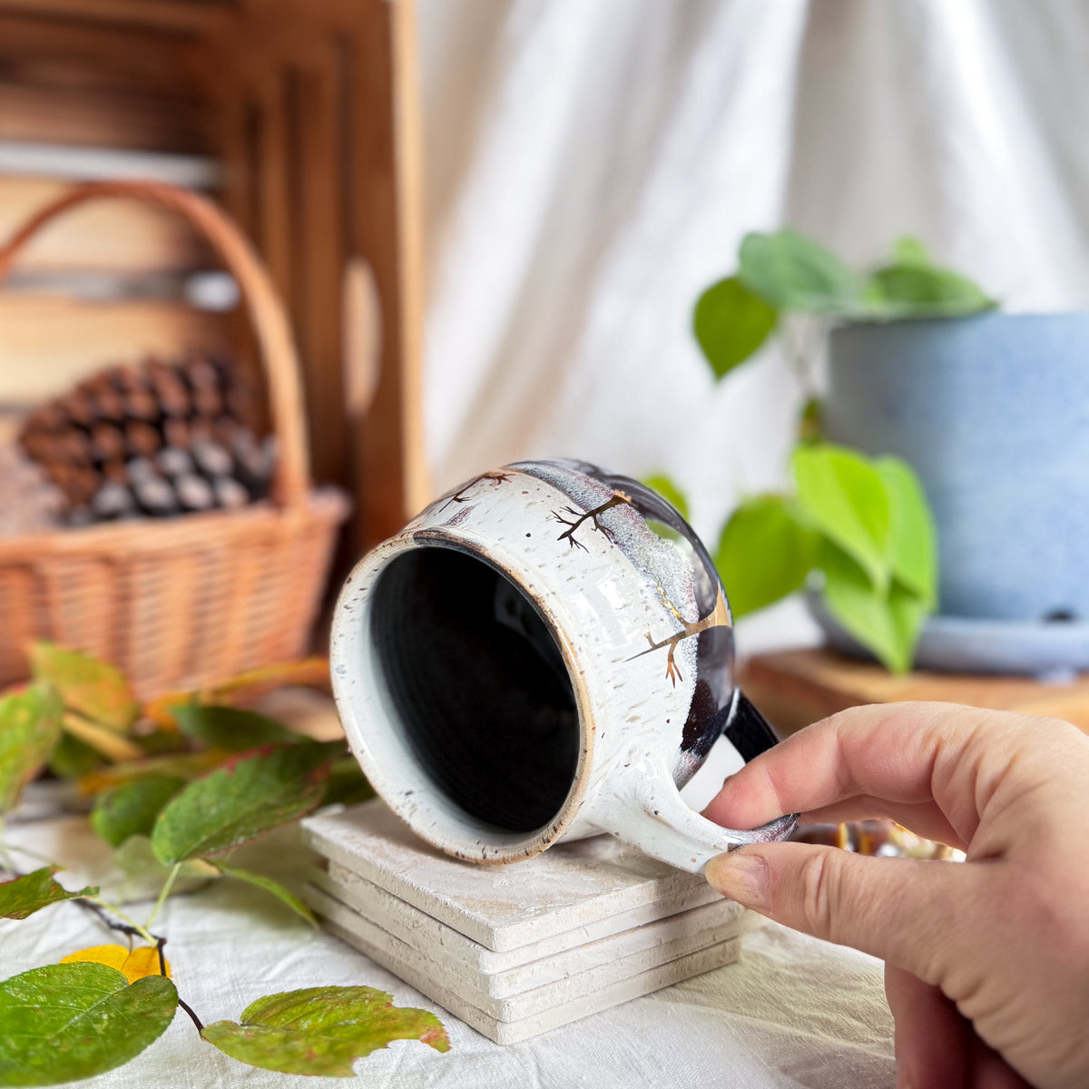 Golden Black Forest Cauldron Mug #2