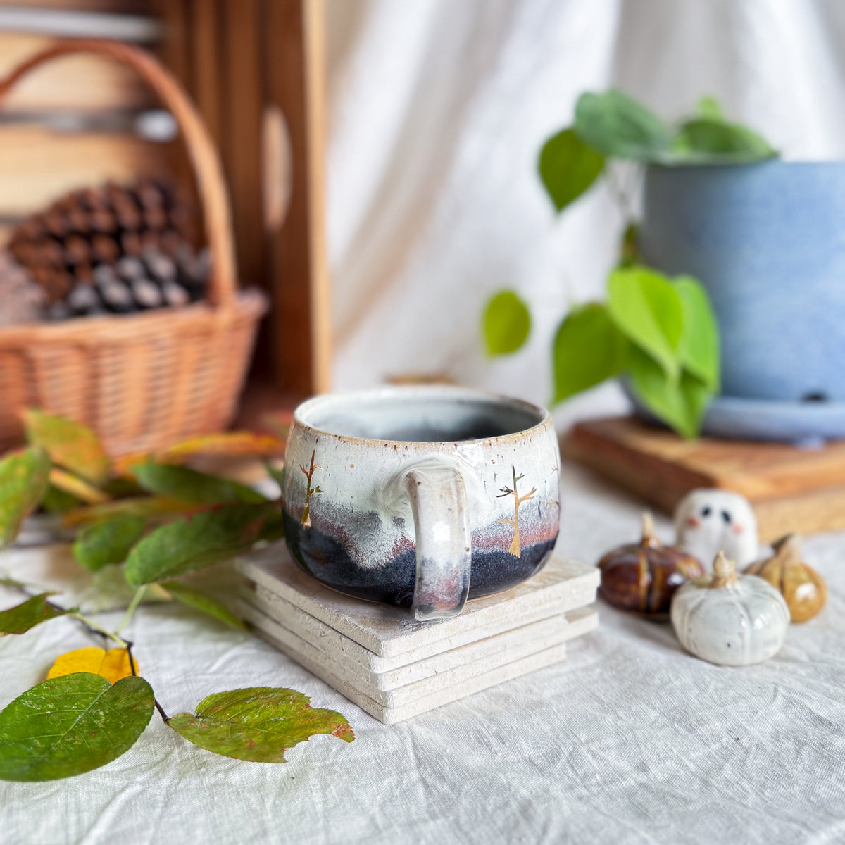 Golden Black Forest Manou Mug #3