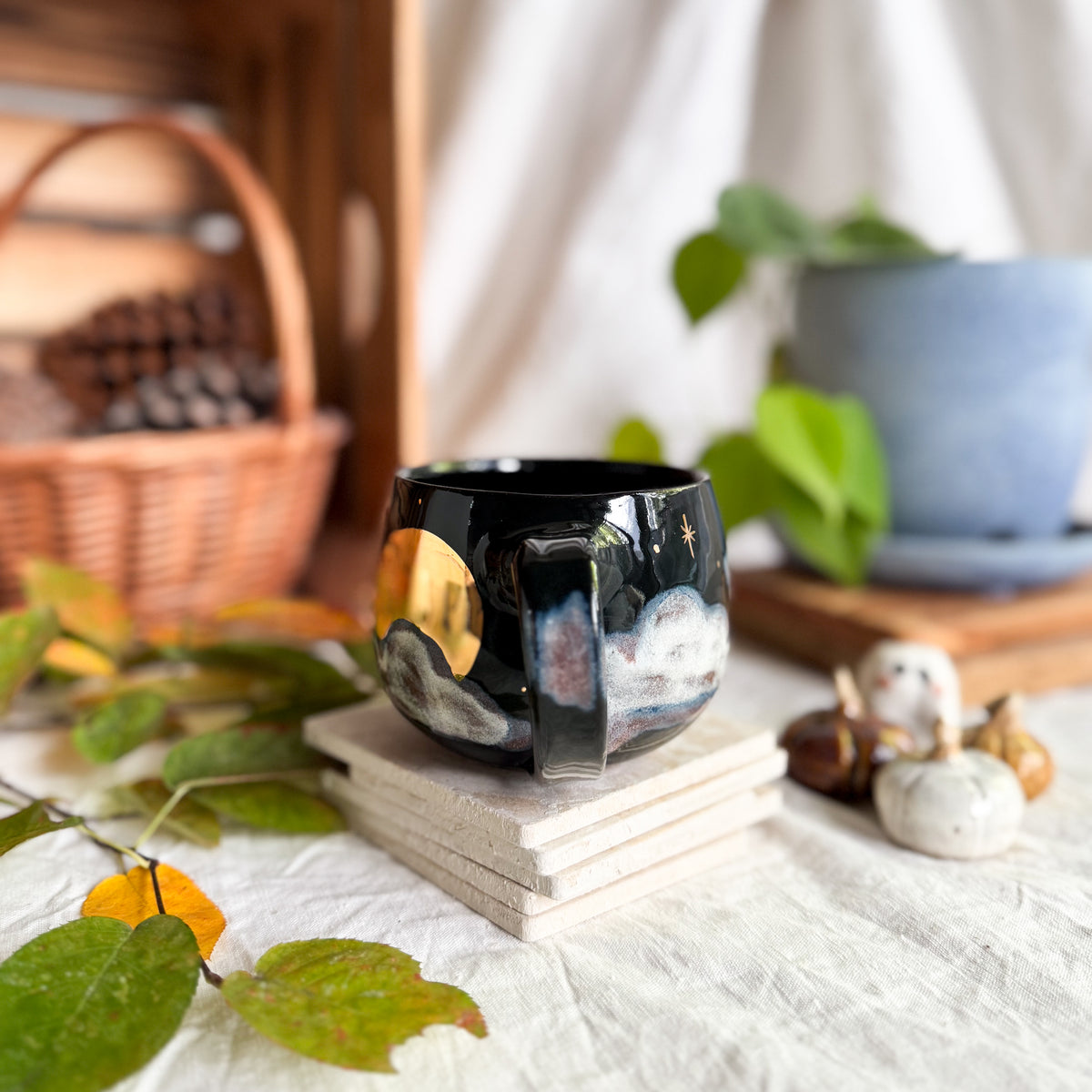 Golden Midnight Lotti Mug #1