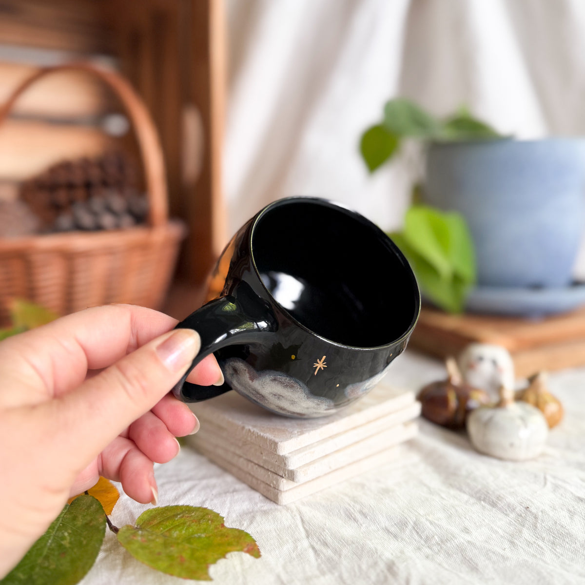 Golden Midnight Lotti Mug #1