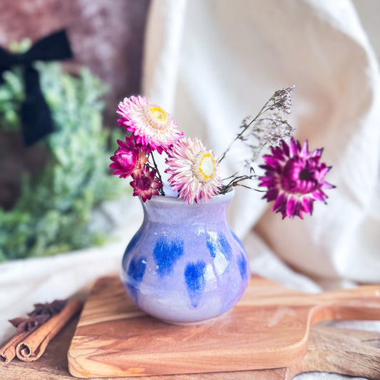 Purple Valentine Bud Vase #6
