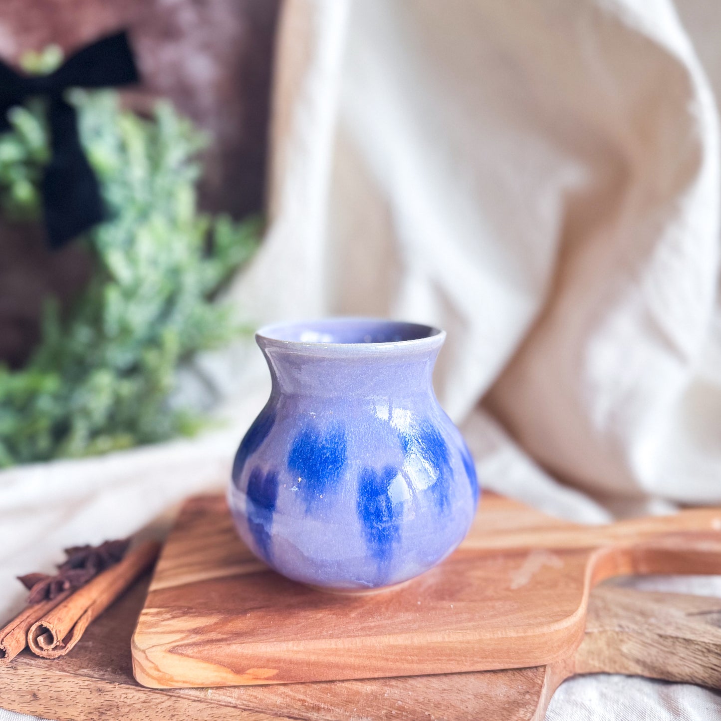 Purple Valentine Bud Vase #6