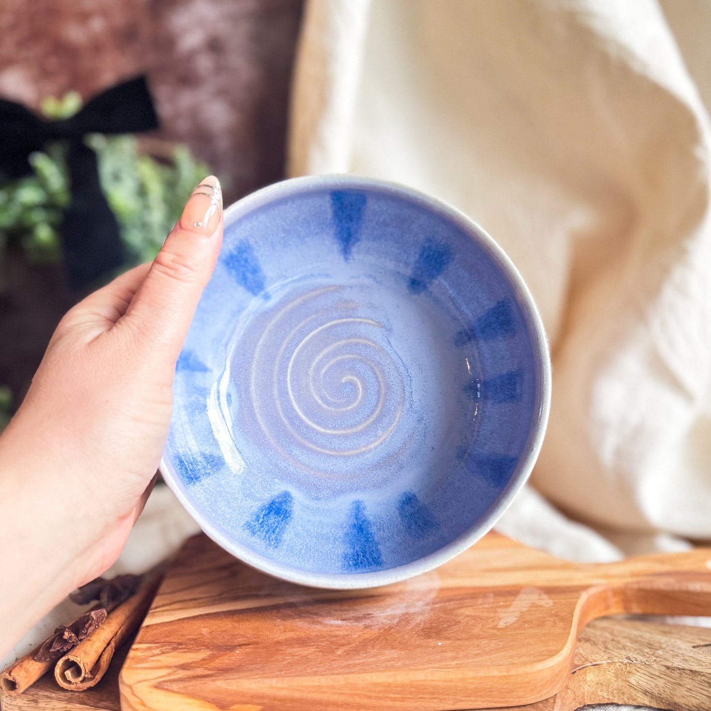 Purple Valentine Side Plate #9