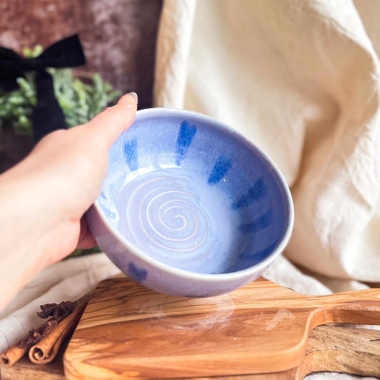 Purple Valentine Side Plate #9