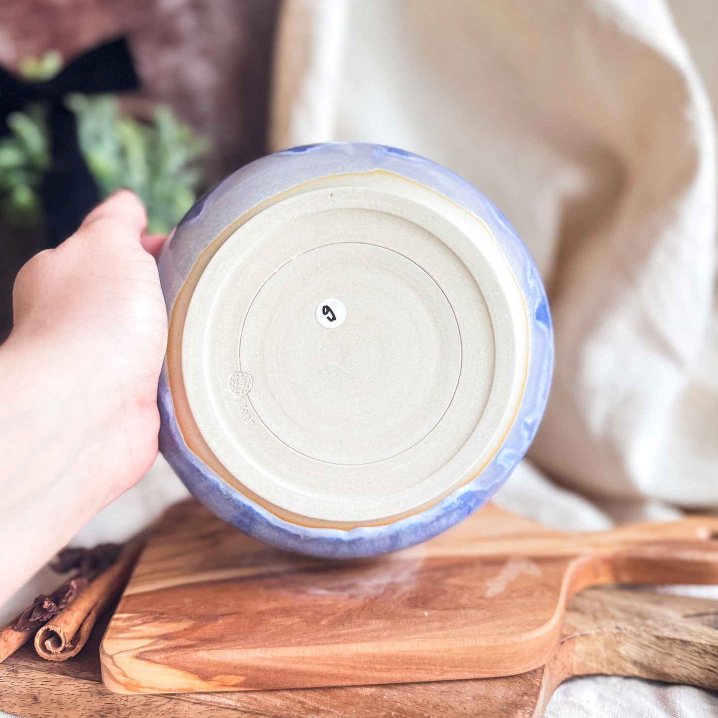 Purple Valentine Side Plate #9