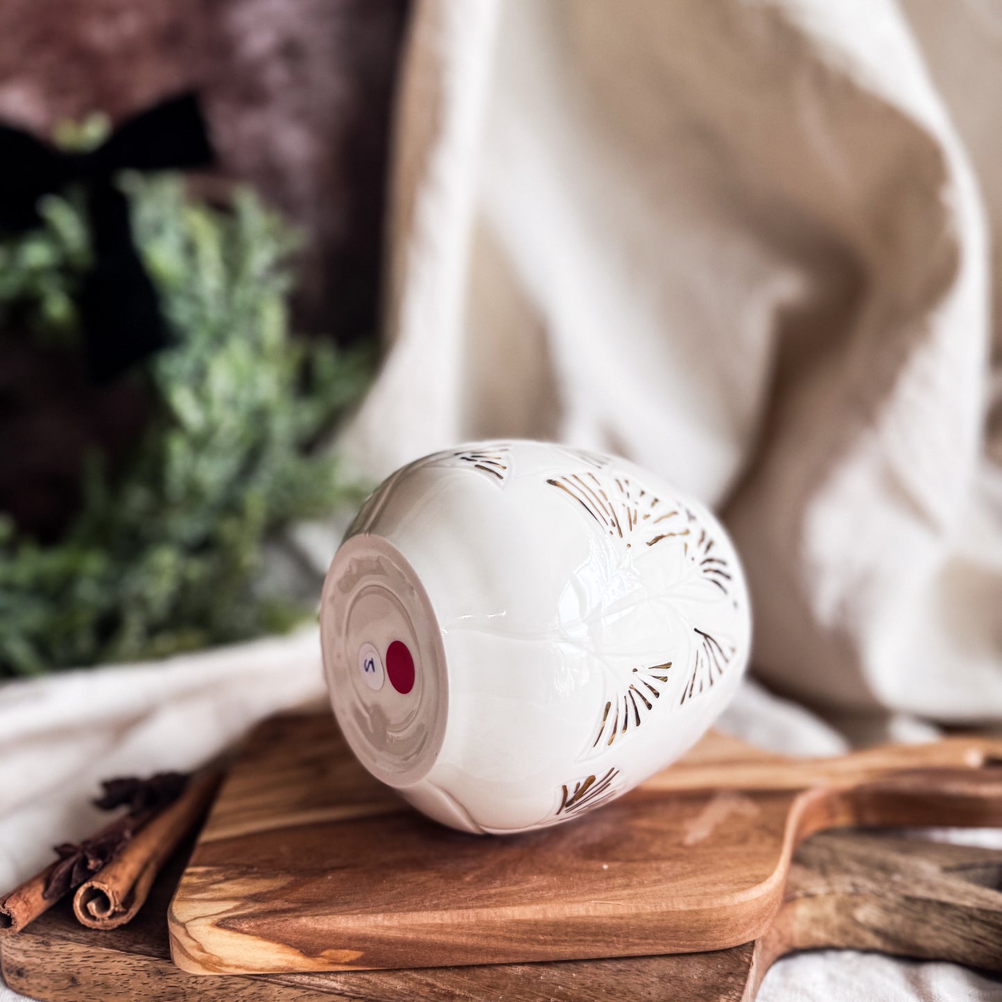 Porcelain Ginkgo Leaves Cup #5