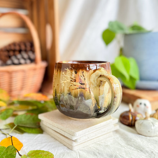 Golden Chestnut Tall Lotti Mug #1