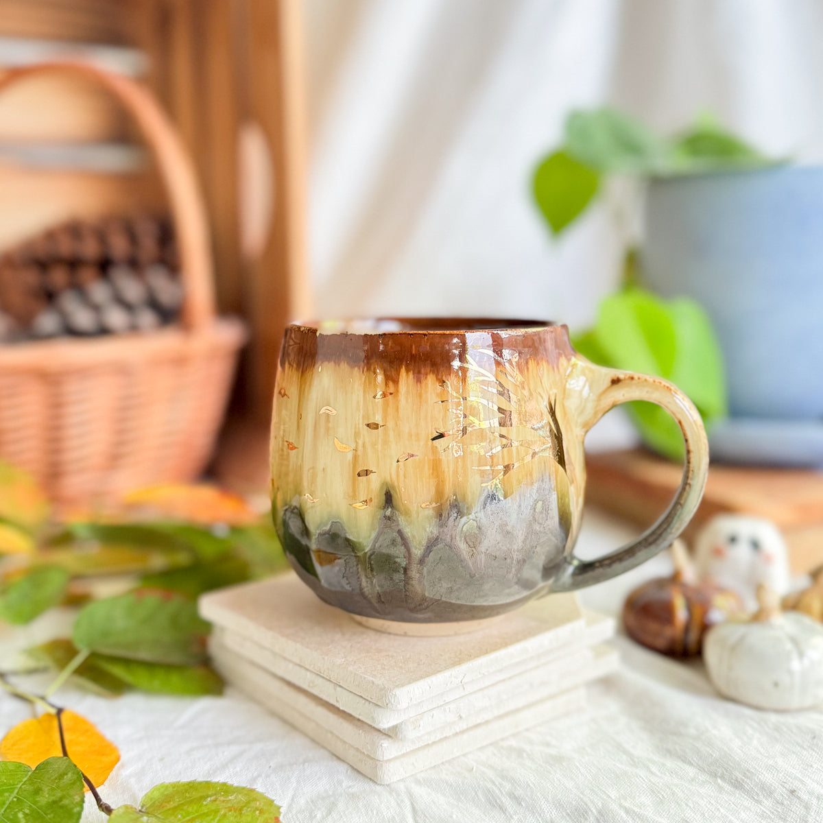 Golden Chestnut Tall Lotti Mug #1