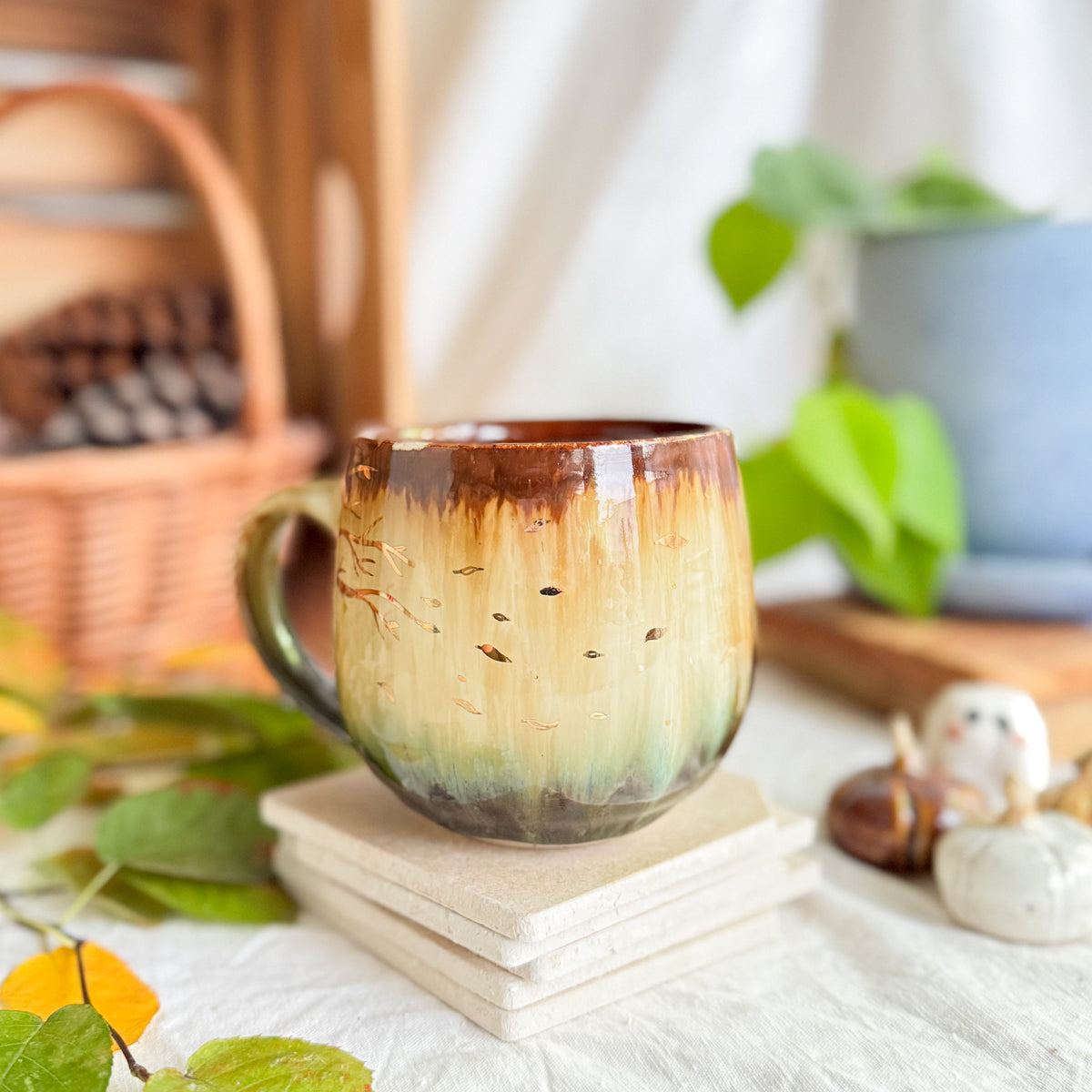 Golden Chestnut Tall Lotti Mug #1