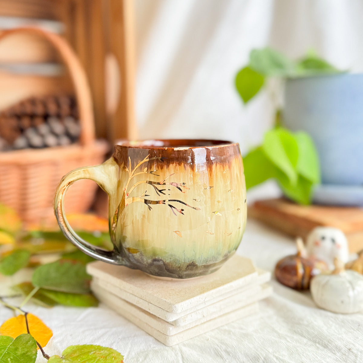 Golden Chestnut Tall Lotti Mug #1