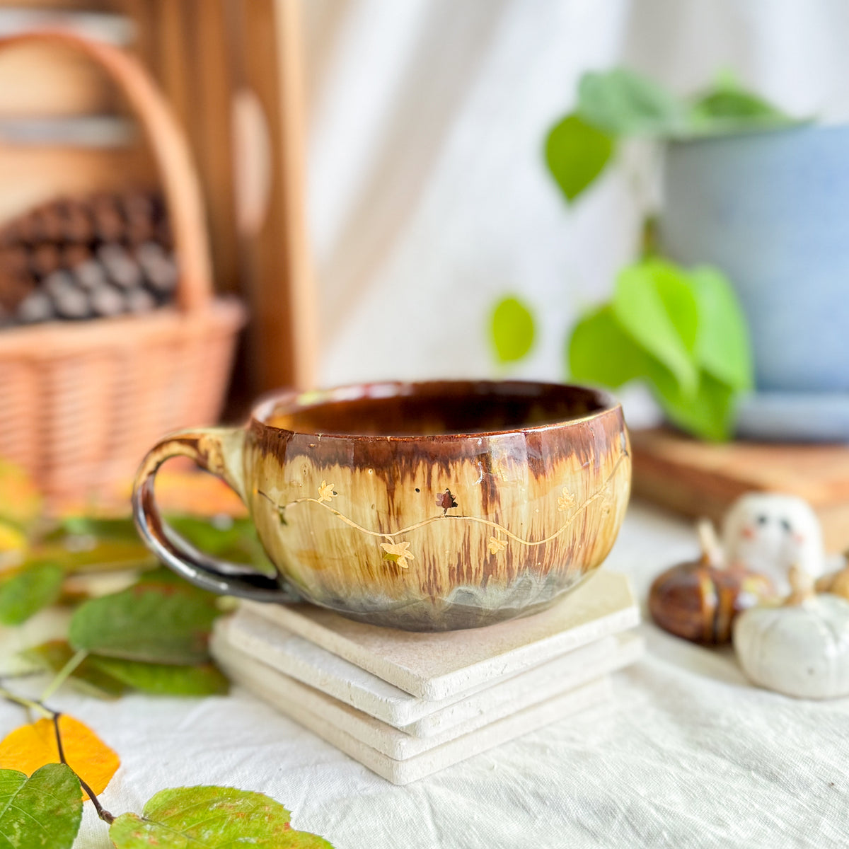 Golden Chestnut Cappi Mug #2