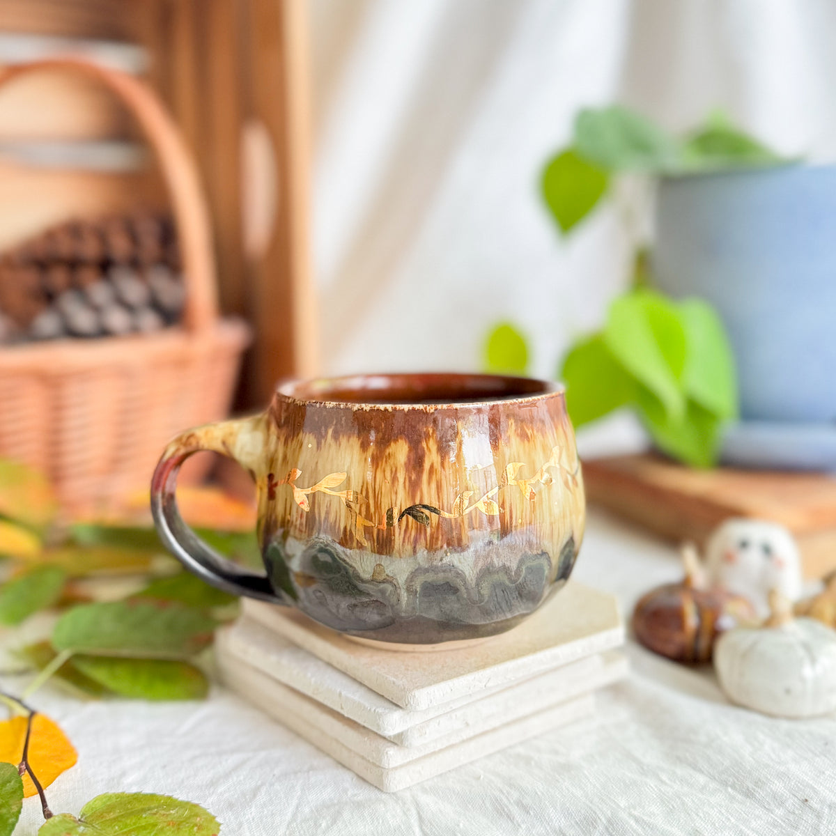 Golden Chestnut Cappi Mug #3