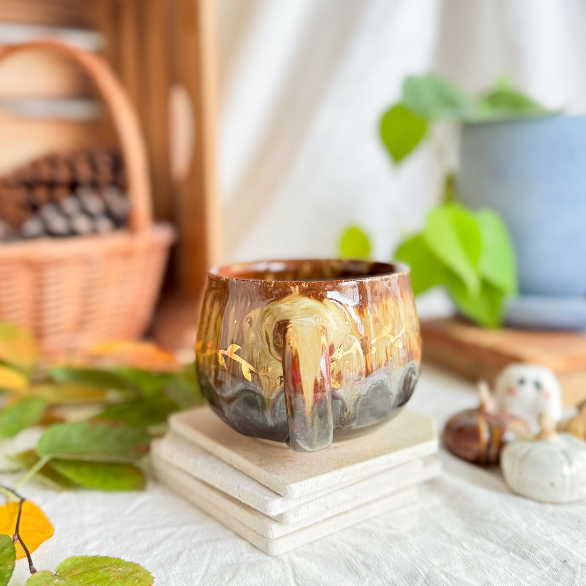 Golden Chestnut Cappi Mug #3
