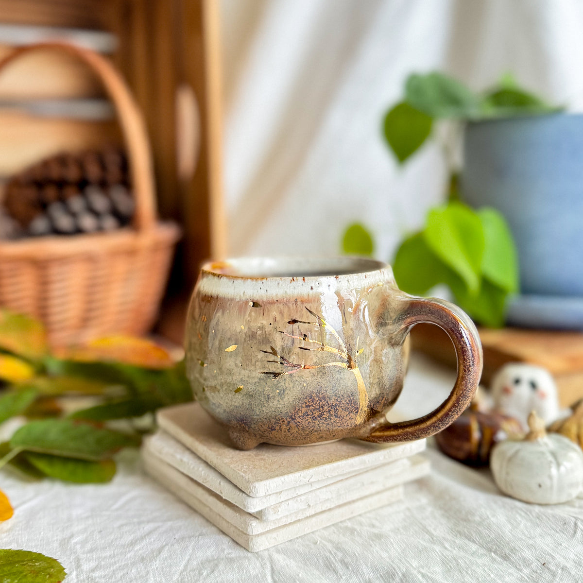 Golden Espresso Float Lotti Mug #2