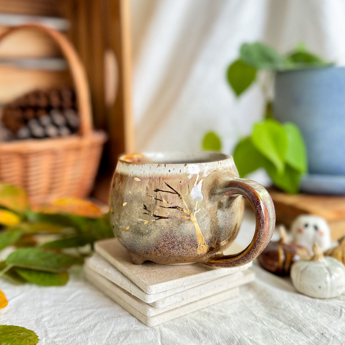 Golden Espresso Float Lotti Mug #2