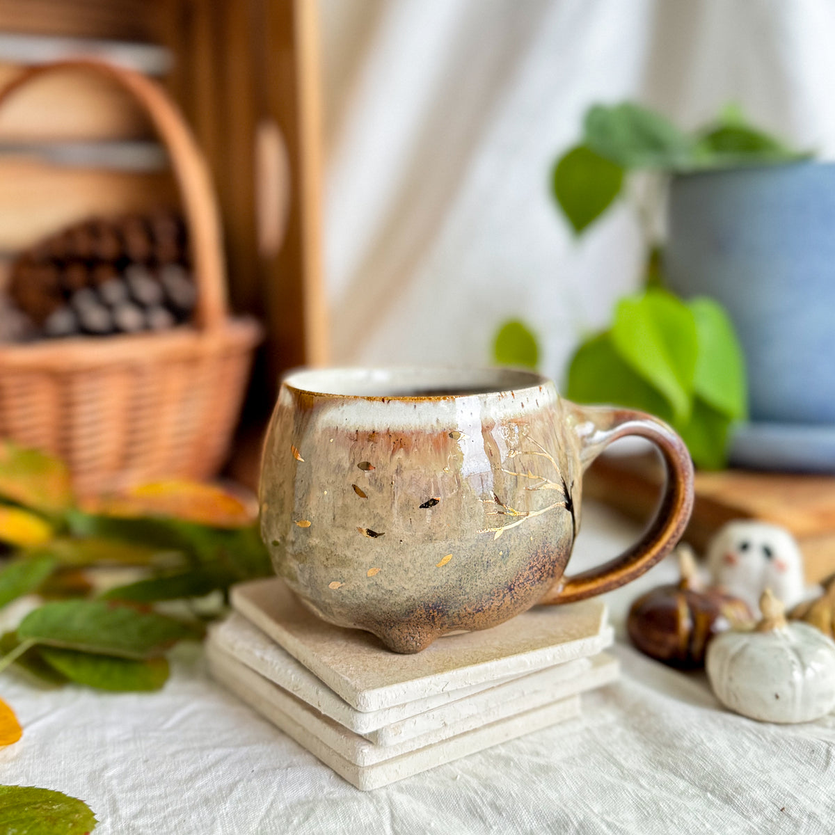 Golden Espresso Float Lotti Mug #2