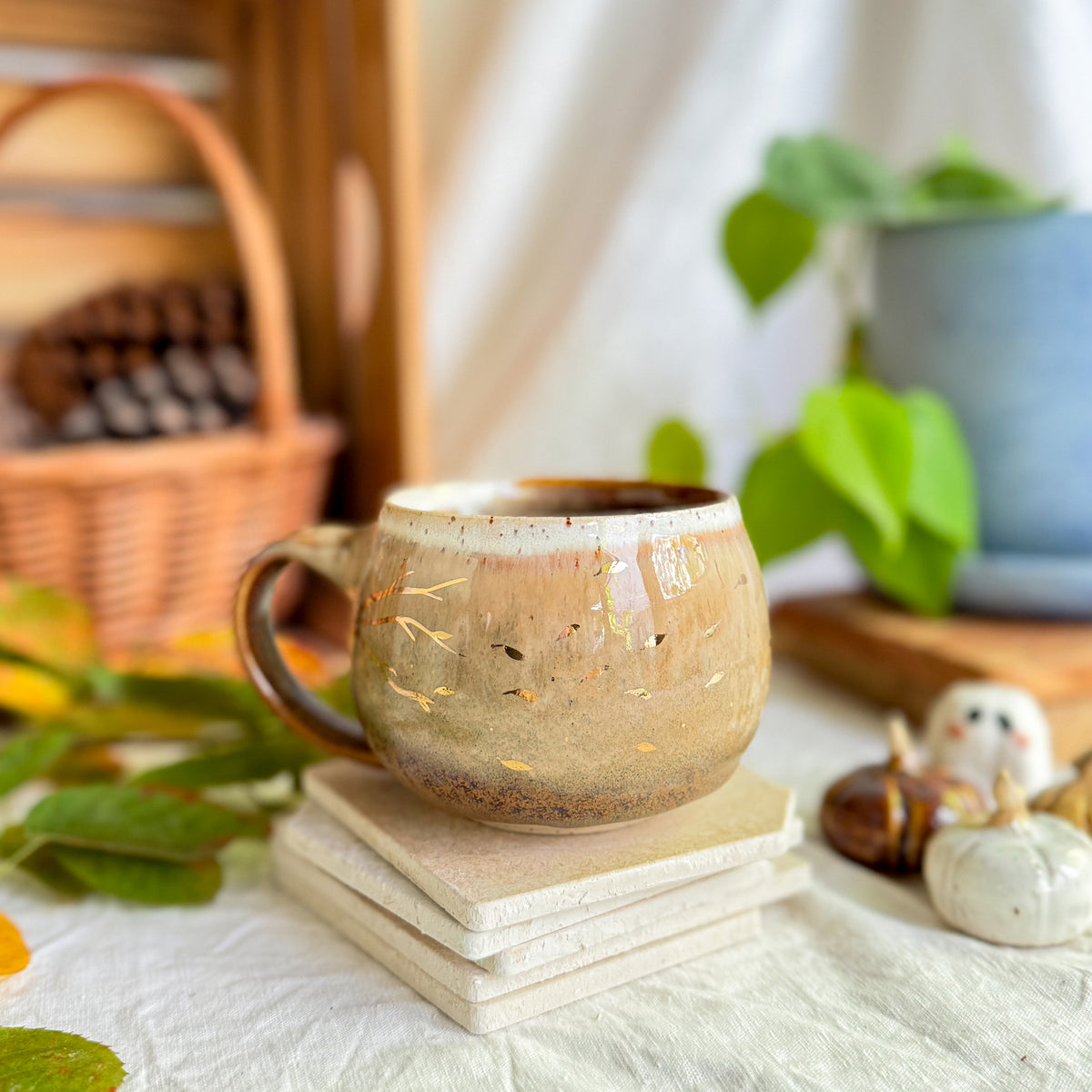 Golden Espresso Float Lotti Mug #2