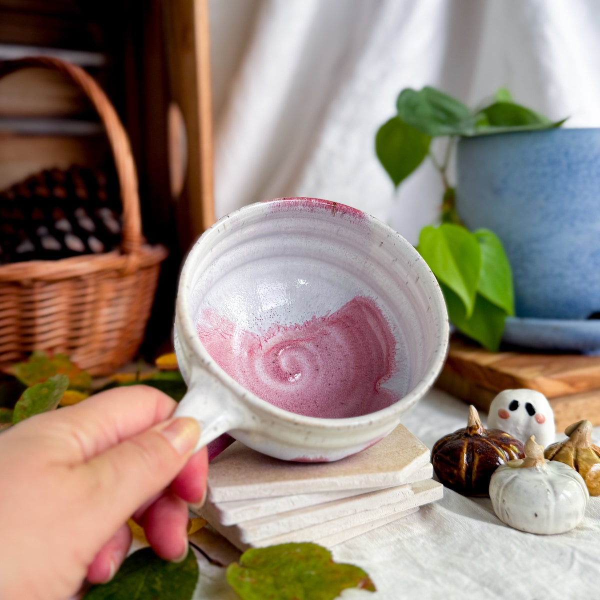 Rose Water Manou Mug #2