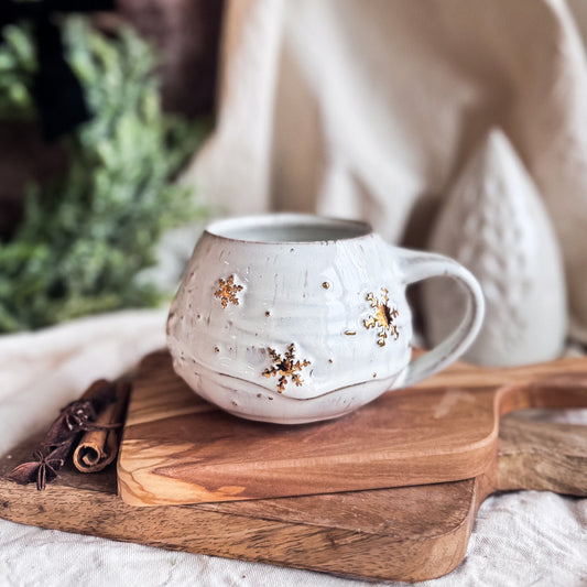 White Snowflake Mug #2 (2024 Edition)