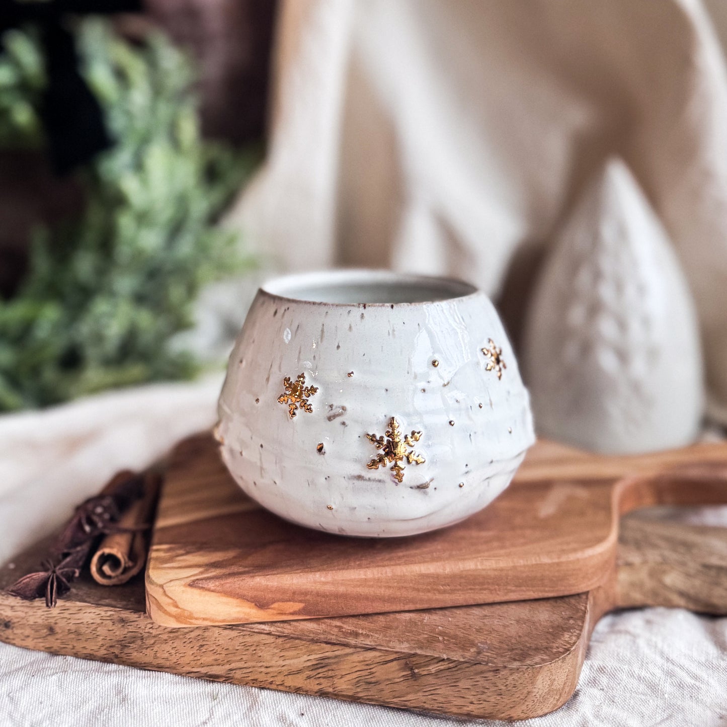 White Snowflake Mug #2 (2024 Edition)