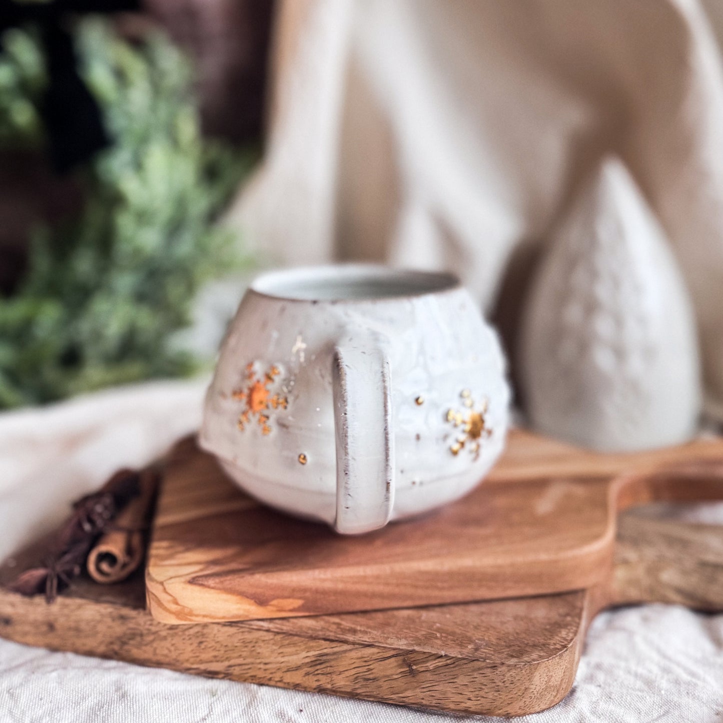 White Snowflake Mug #2 (2024 Edition)