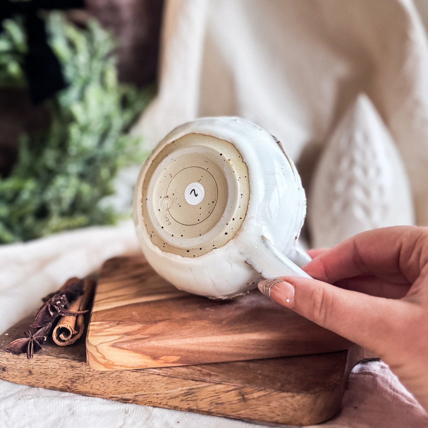 White Snowflake Mug #2 (2024 Edition)