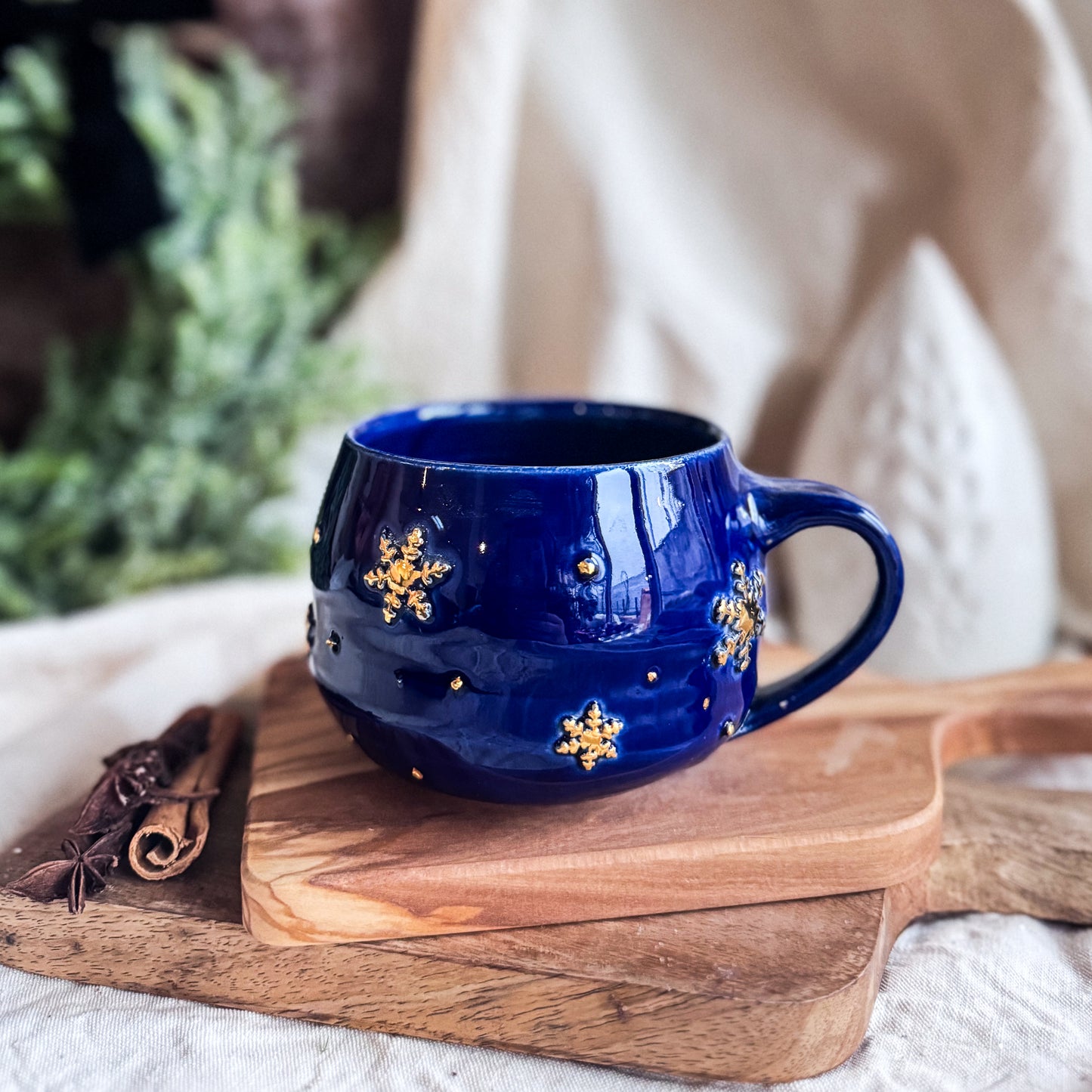 Blue Snowflake Mug #5 (2024 Edition)