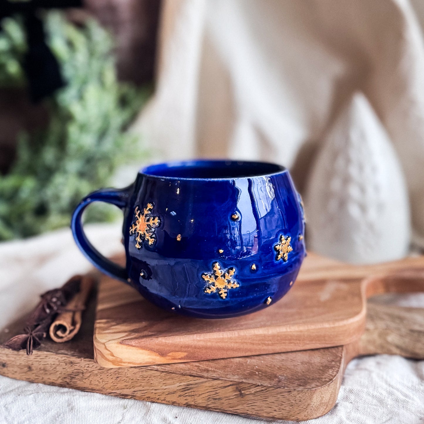 Blue Snowflake Mug #5 (2024 Edition)
