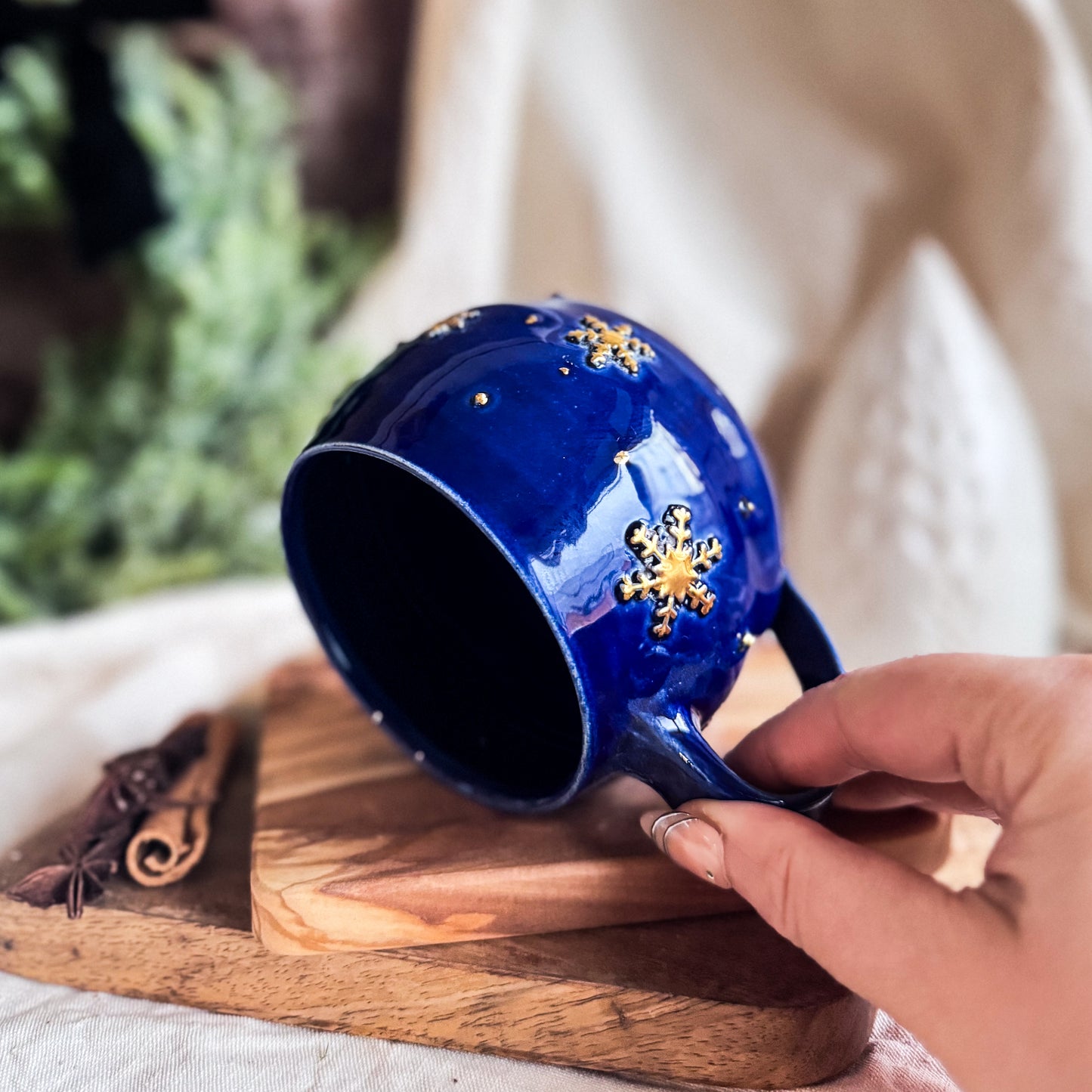 Blue Snowflake Mug #5 (2024 Edition)