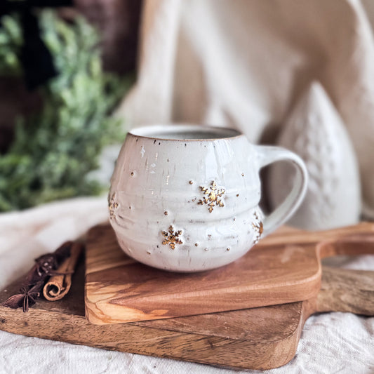 White Snowflake Mug #7 (2024 Edition)