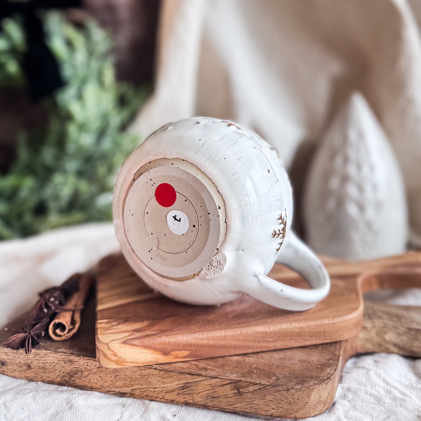 White Snowflake Mug #7 (2024 Edition)