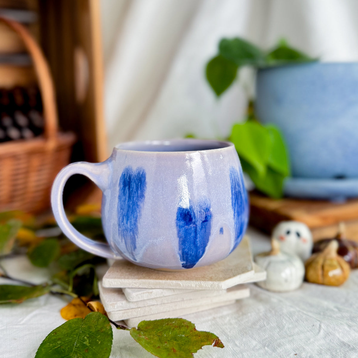 Purple Valentine Lotti Mug #1