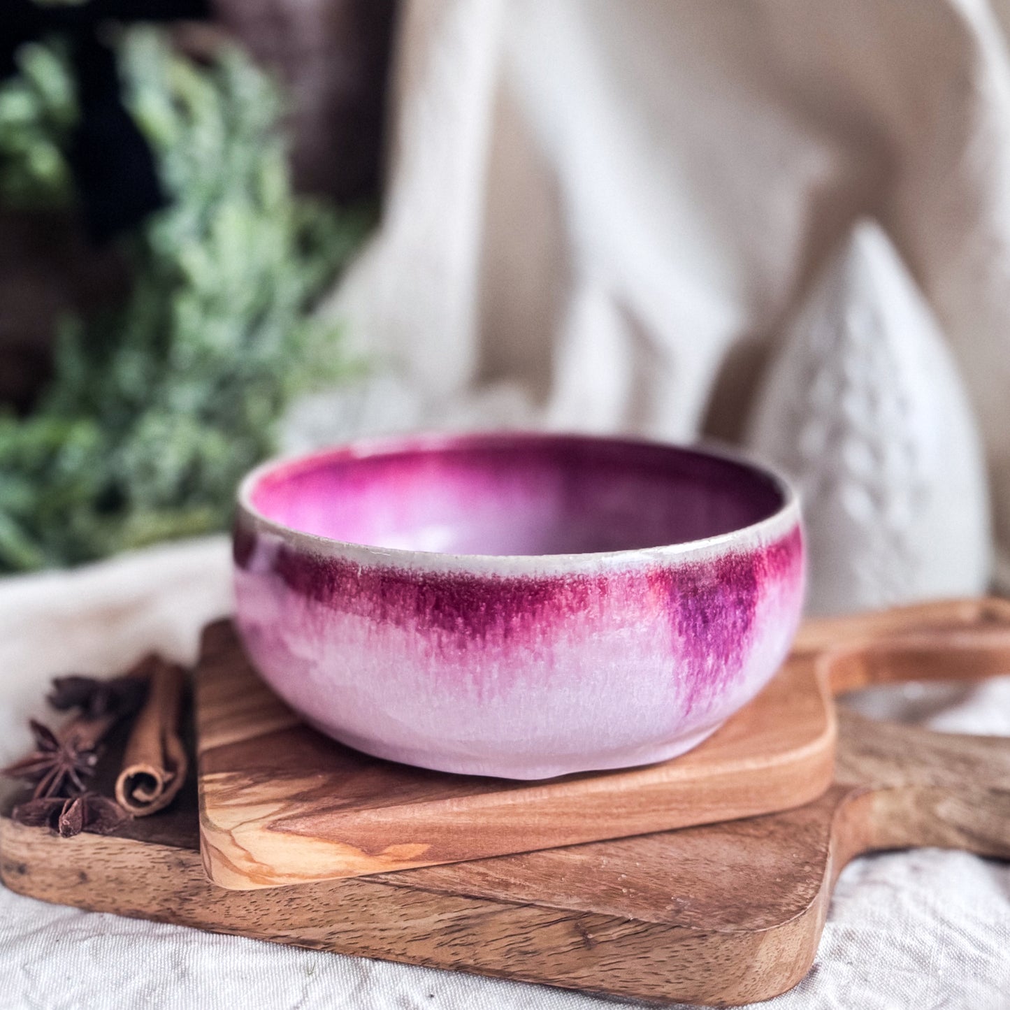 Mulberry Wine Side Plate #8