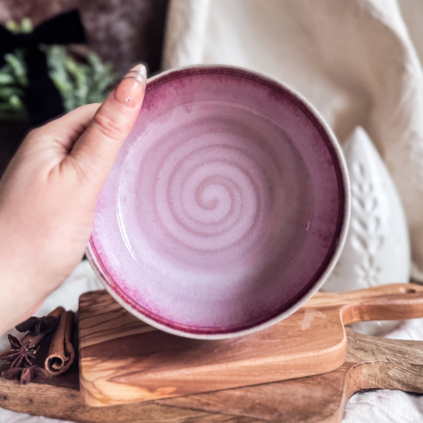 Mulberry Wine Side Plate #8